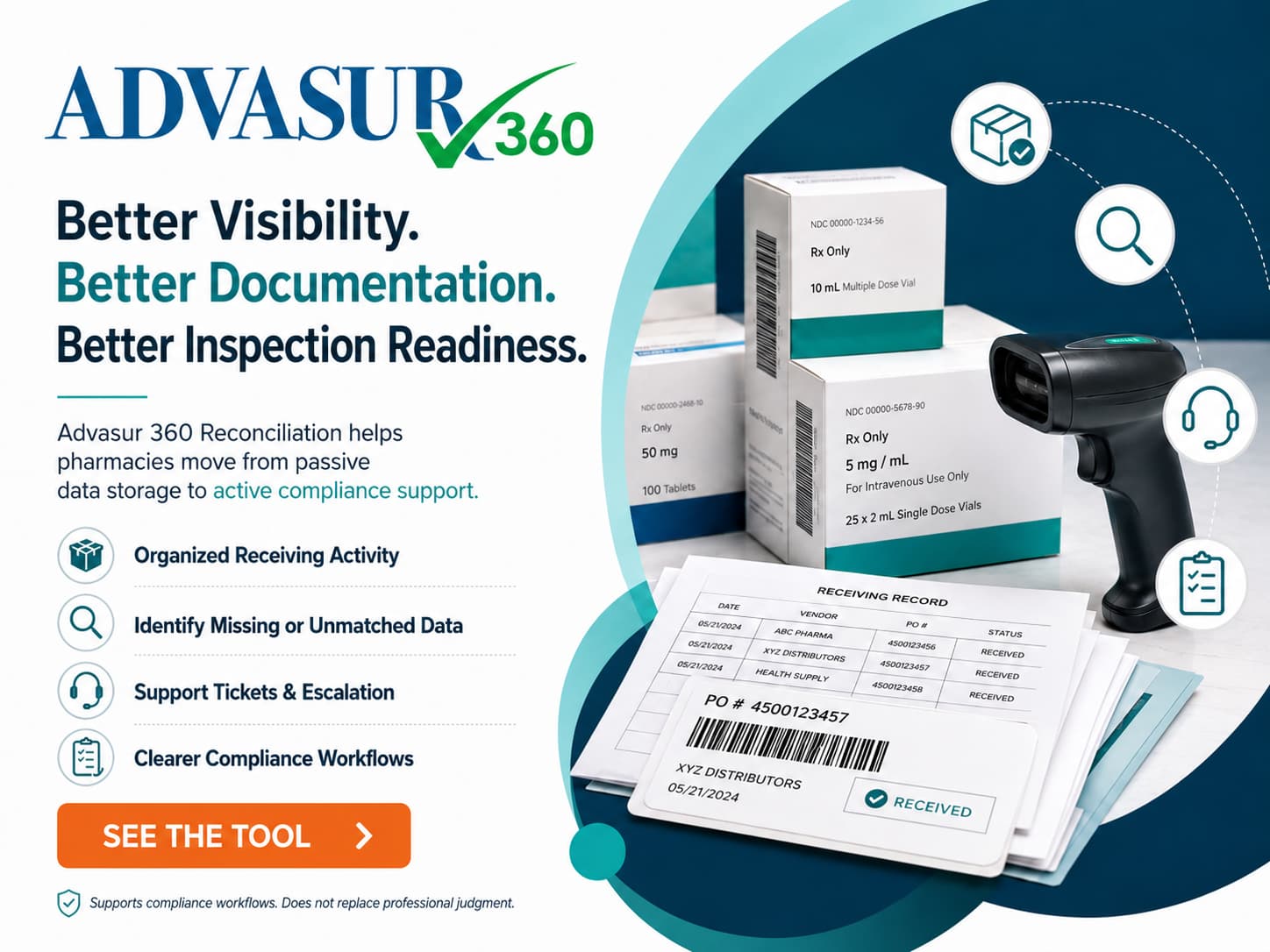 Advasur 360 Reconciliation Tool